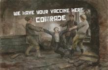 We have your vaccine, comrade!